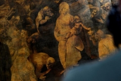 Реставрация картины 'Поклонение волхвов' Леонардо да Винчи