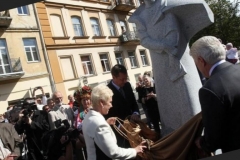 В Вильнюсе открыт памятник Тарасу Шевченко.